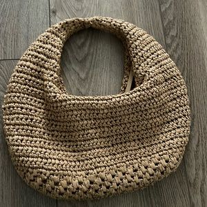 MANGO rattan bag